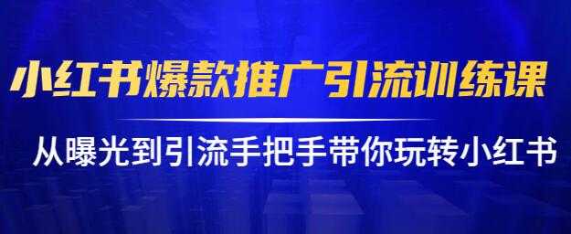 图片[1]_小红书怎么推广，小红书爆款推广引流训练课12.0，手把手带你玩转小红书_中创网