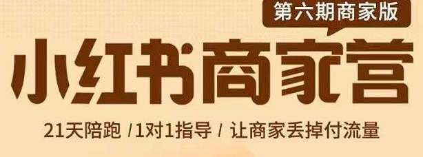 图片[1]_贾真-小红书商家营第6期商家版，21天带货陪跑课，让商家丢掉付流量_中创网