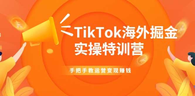 图片[1]_TikTok海外掘金实操特训营：手把手教运营变现赚钱_中创网