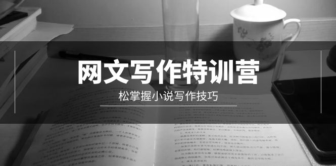 （9583期）网文写作特训营，松掌握小说写作技巧（20节视频课）_中创网