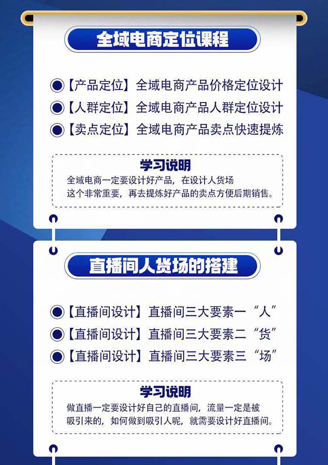 图片[3]_（11163期）全域电商-粗暴玩法课：10亿销售经验干货分享！定位/免费起号/千川投流_中创网